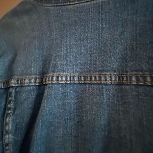 Villager stretch Jean jacket size 12